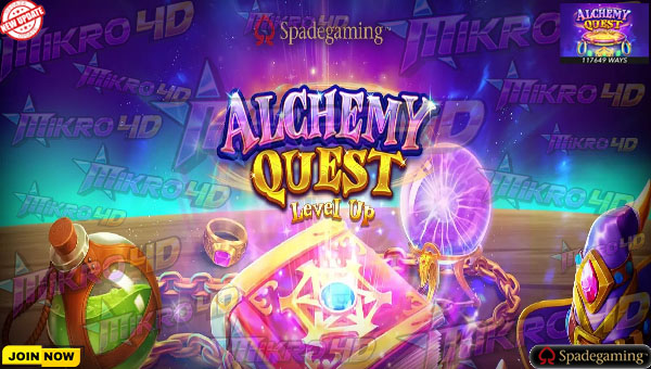 Alchemy Quest Level Up: Slot Gacor dengan Fitur Magis & Win Rate Tinggi!
