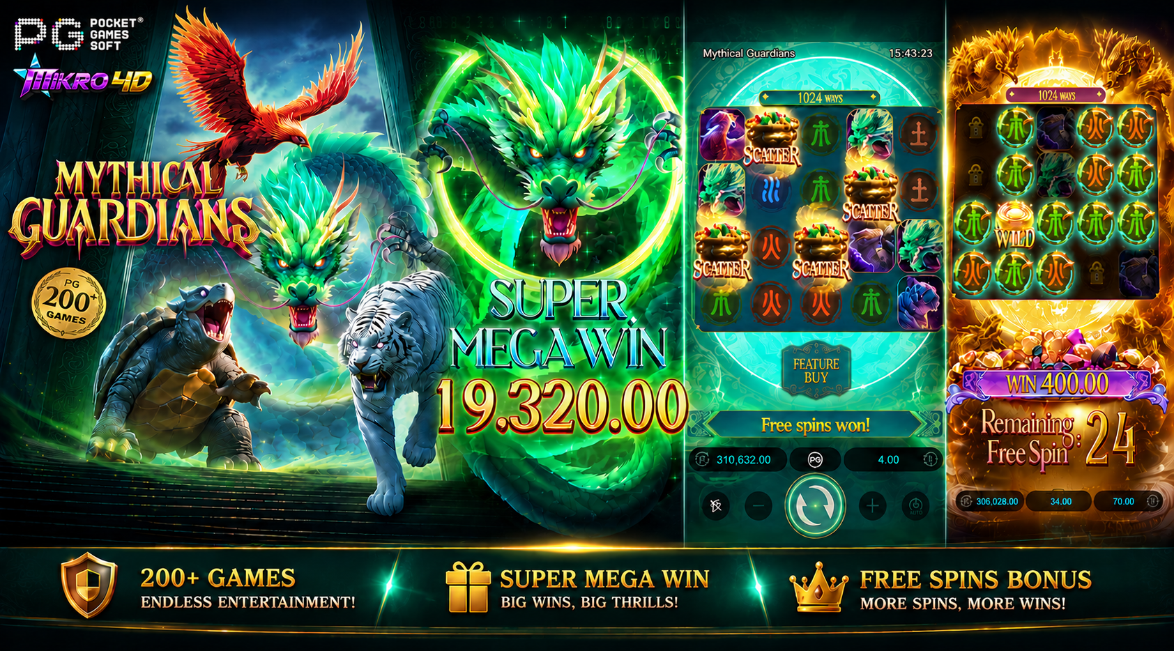 Slot Mythical Guardians: Misi Berburu Mega Jackpot