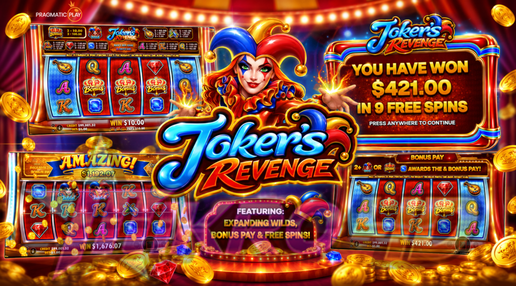 Slot Jokers Revenge: Kemenangan Besar di Balik Topeng Joker Misterius