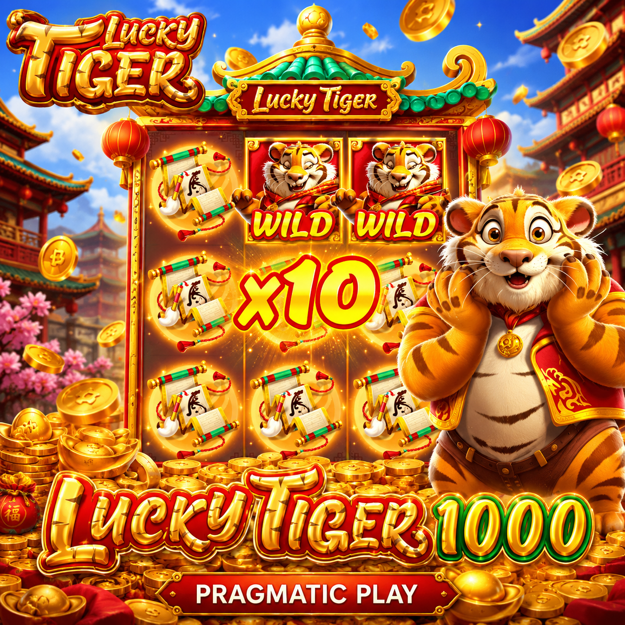 Lucky Tiger 1000 dari Pragmatic Play: Dunia Harimau Emas dengan Sensasi Tak Terduga