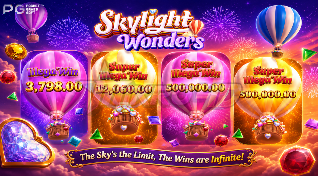 Slot Skylight Wonders: Terbang Tinggi Menuju Jackpot Fantastis