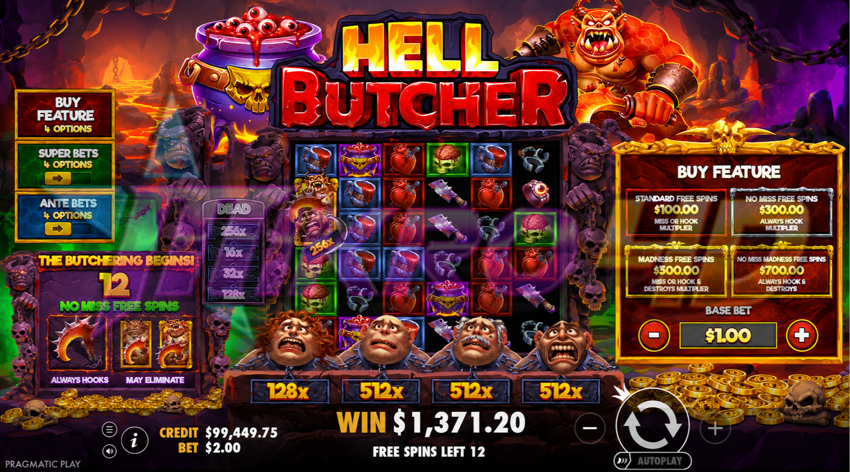 Slot Hell Butcher: Jagal Jackpot dari Neraka