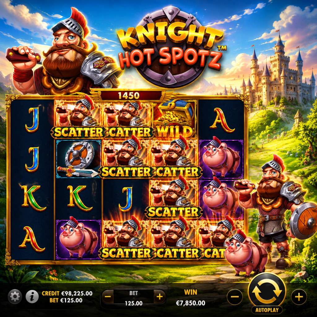 Knight Hot Spotz™ Pragmatic Play: Saat Ksatria Beraksi, Harta Melimpah Menanti