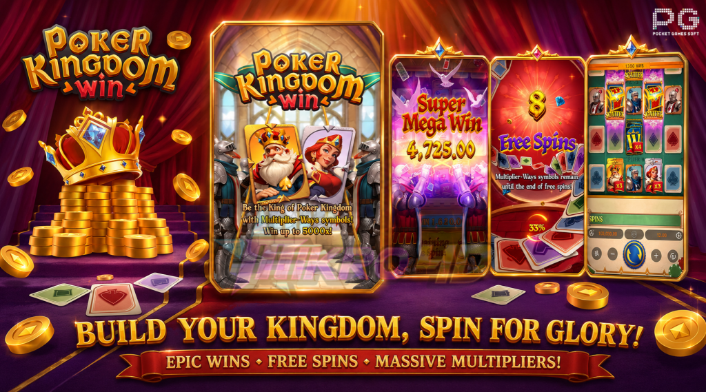 Slot Poker Kingdom Win: Kerajaan Jackpot Telah Dibuka