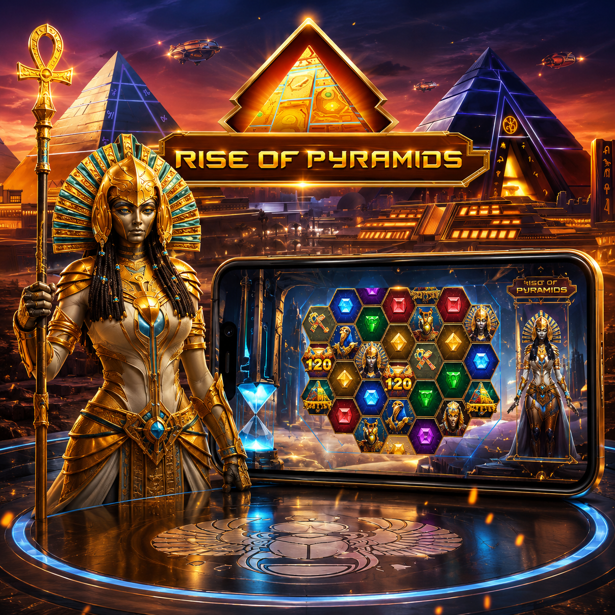 Slot Rise of Pyramids: Jelajahi Misteri Piramida dan Rasakan Sensasi Permainan