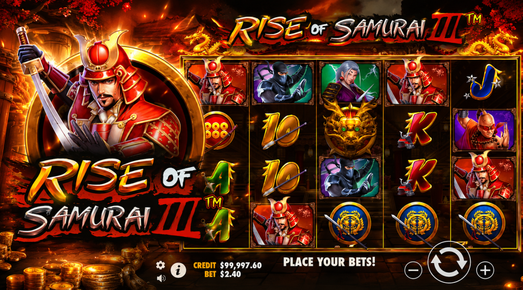 Rise of Samurai III Pragmatic Play: Kebangkitan Sang Samurai Menuju Kemenangan Epik