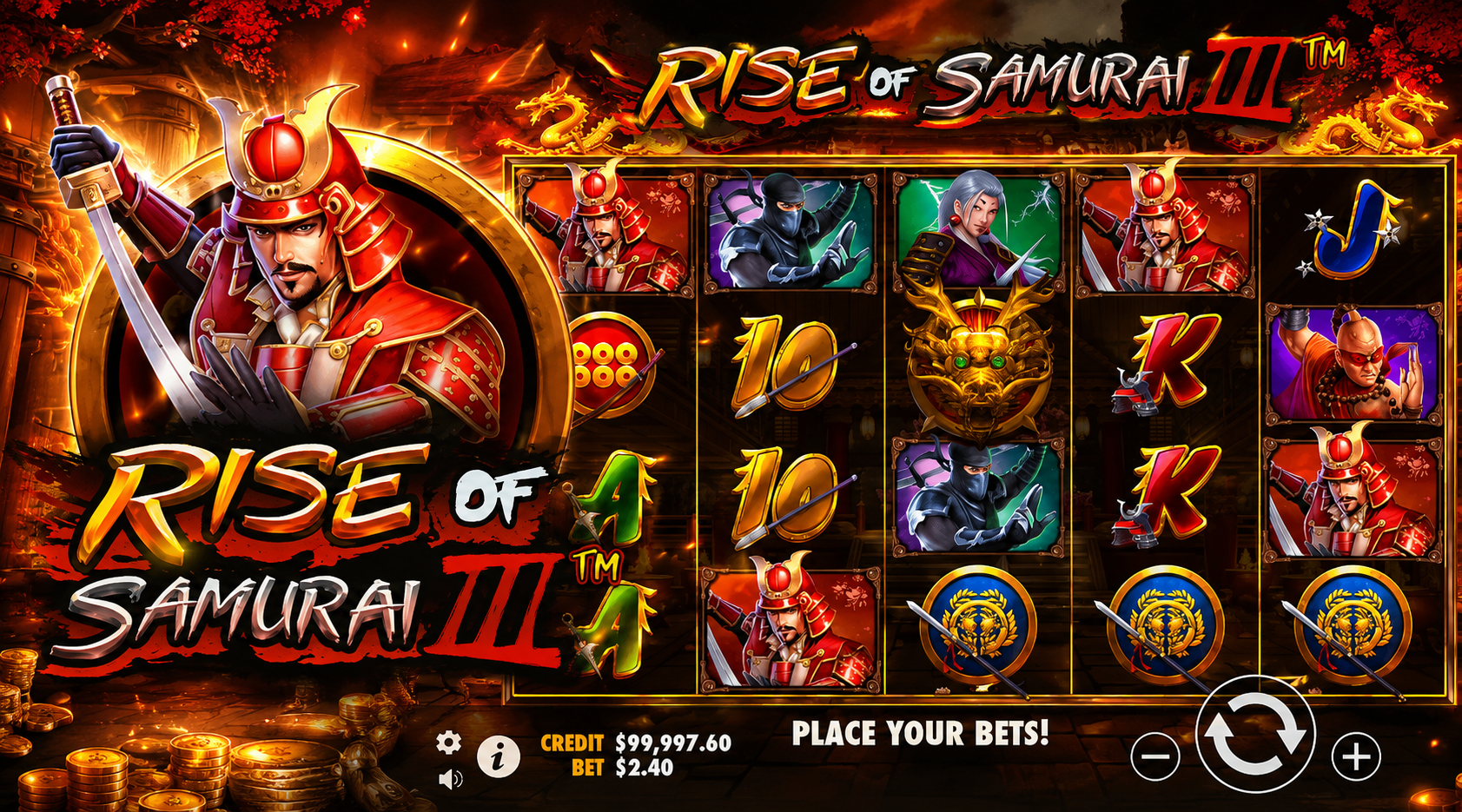 Rise of Samurai III Pragmatic Play: Kebangkitan Sang Samurai Menuju Kemenangan Epik