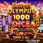 Slot Gates of Olympus 1000 Dice Bikin Geger dengan Sensasi Multiplier Fantastis
