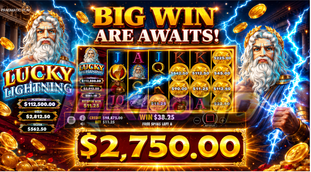 Slot LUCKY LIGHTNING Gacor Maksimal, Spin Seru Menuju Kemenangan