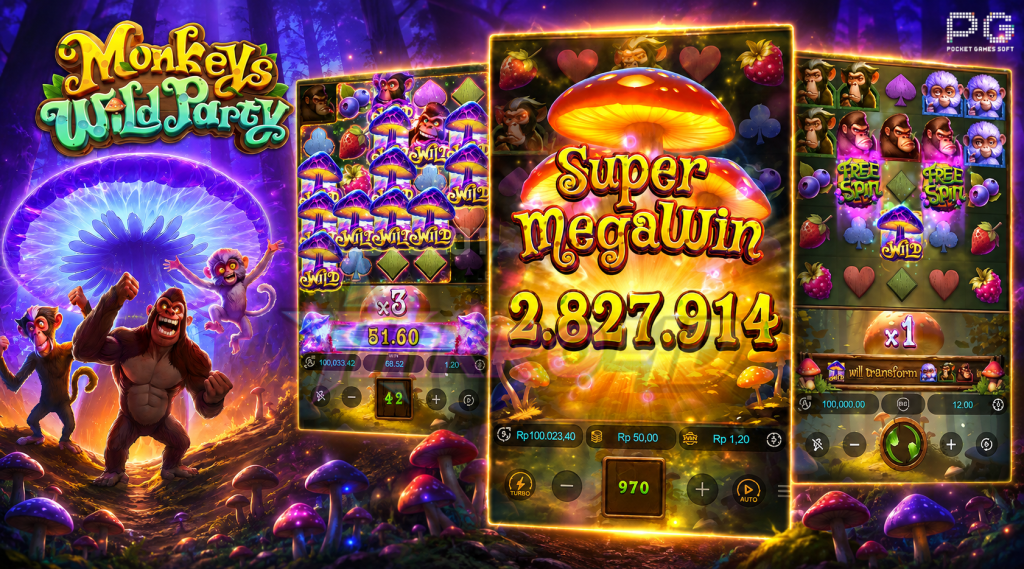 Slot Monkeys Wild Party Lagi Viral, Ini yang Bikin Banyak Pemain Tertarik