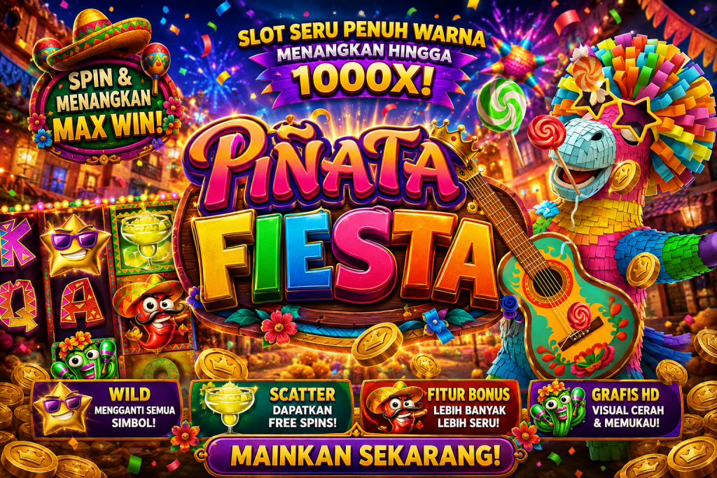 Pinata 1000: Pesta Warna-Warni dengan Kejutan Hadiah di Setiap Putaran
