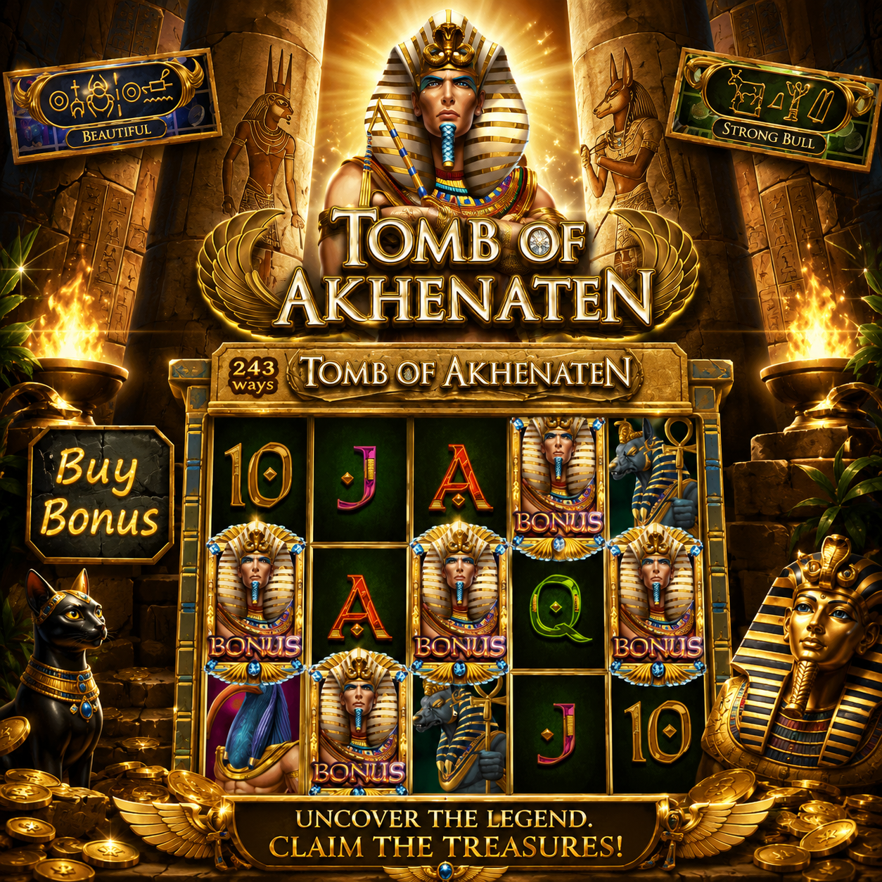 Slot NoLimit City Tomb Of Akhenaten: Petualangan Arkeologi dengan Sensasi Big Win yang Mendebarkan